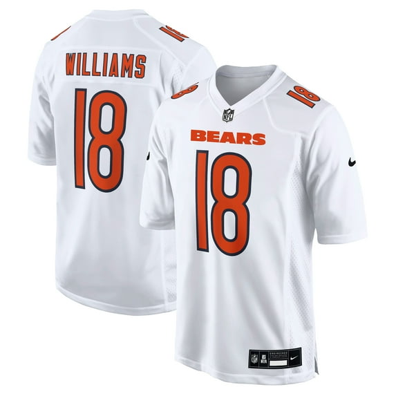 Men's-Nike Caleb Williams Tundra White Chicago Bears Fashion Jersey