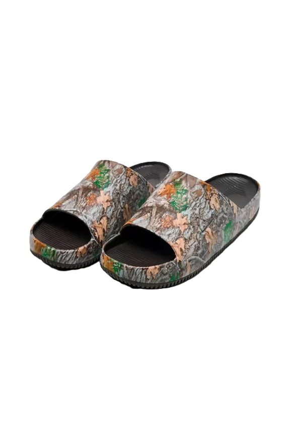 Men's Nike Calm Slide RealTree Baroque Brown/Baroque Brown (IB2885 200) - 9