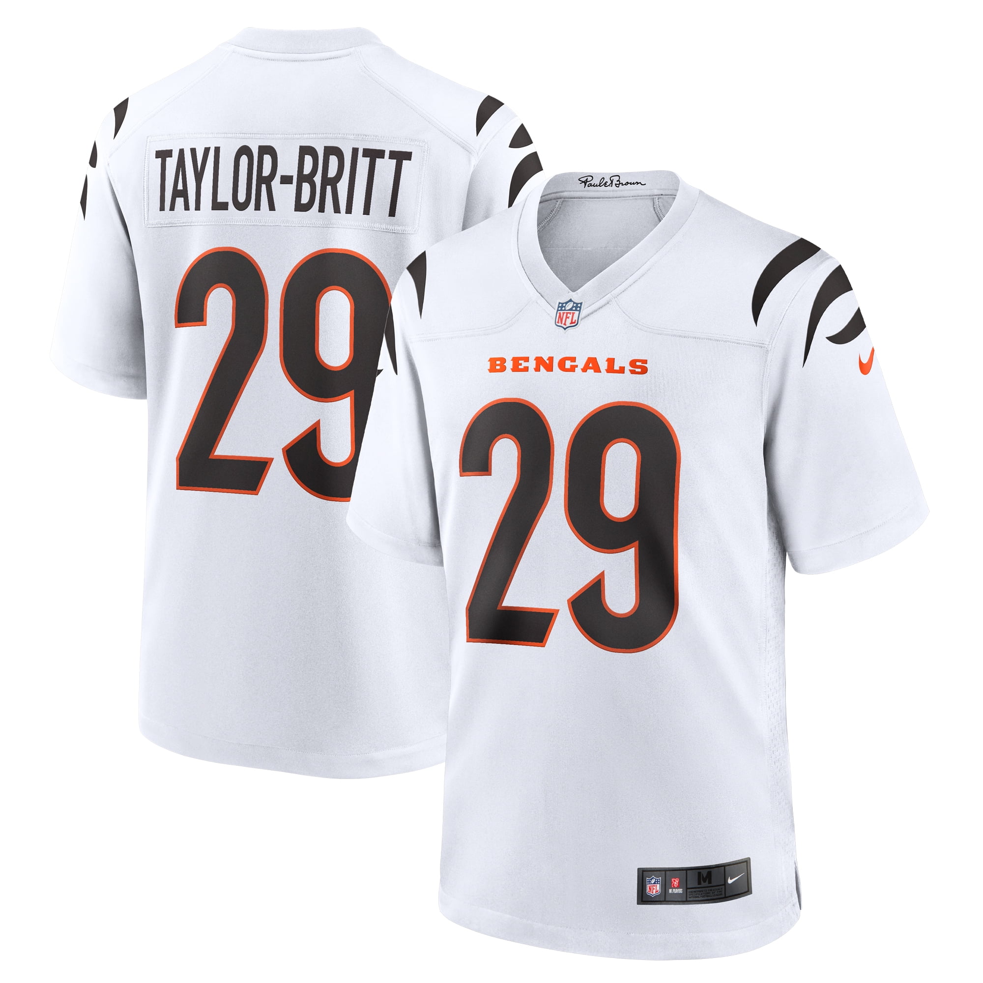 Bengals white jersey hotsell