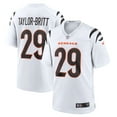 thumbnail image 1 of Men's Nike Cam Taylor-Britt  White Cincinnati Bengals  Game Jersey, 1 of 3