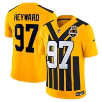 Men's Nike Cameron Heyward Gold Pittsburgh Steelers Alternate Vapor F.U.S.E. Limited Jersey