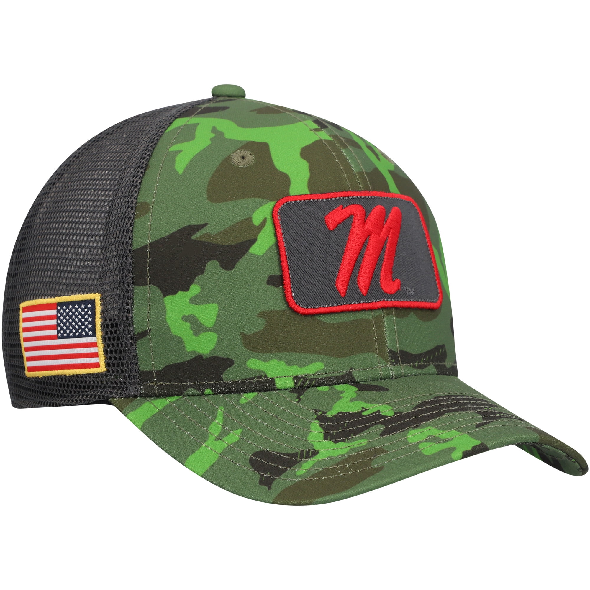 Men's Nike Camo/Black Ole Miss Rebels Classic99 Veterans Day