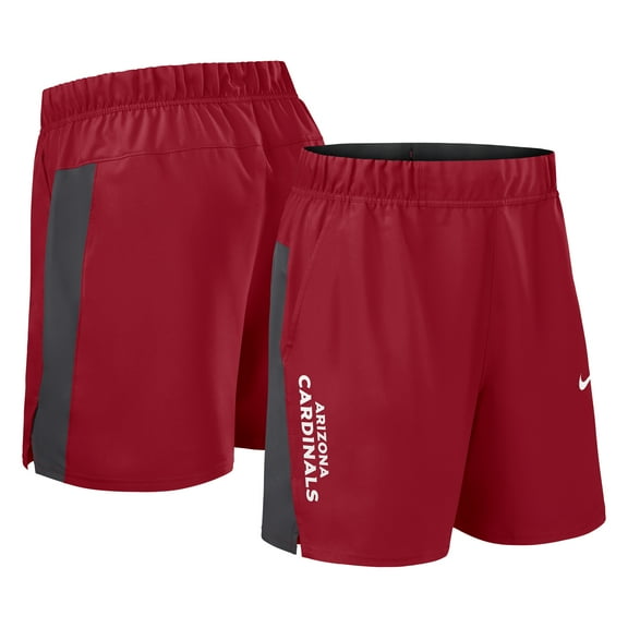 Men's Nike Cardinal Arizona Cardinals Woven Victory Dri-FIT Shorts