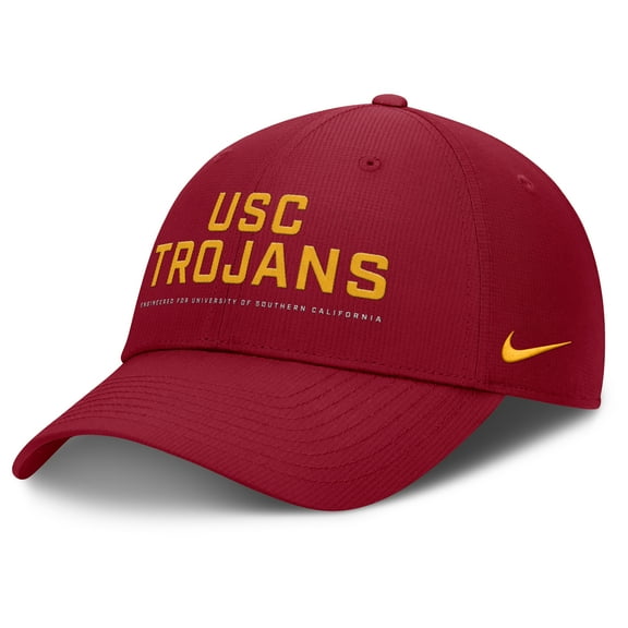 Men's Nike Cardinal USC Trojans 2025 On-Field Gameday Club Adjustable Hat