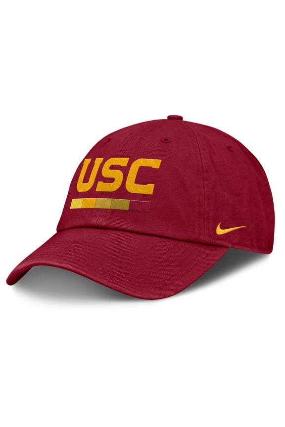 Men's Nike Cardinal USC Trojans Club Campus Adjustable Hat