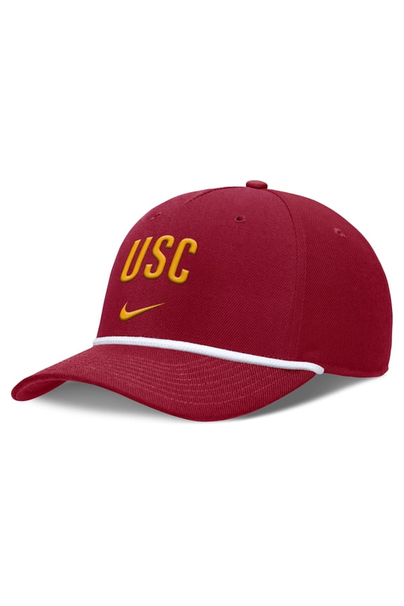 Men's Nike Cardinal USC Trojans Rise Campus Adjustable Hat