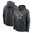 thumbnail image 1 of Men's Nike Anthracite Dallas Cowboys Club Fleece Pullover Hoodie, 1 of 3
