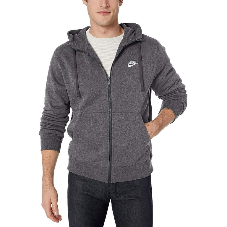 Men's nike charcoal cheap hoodie