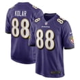 thumbnail image 1 of Men's Nike Charlie Kolar Purple Baltimore Ravens Player Game Jersey, 1 of 4