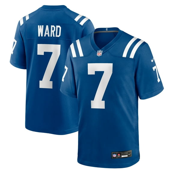 Men's Nike Charvarius Ward  Royal Indianapolis Colts Team Game Jersey