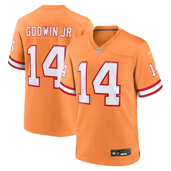 Men's Nike Chris Godwin Jr. Orange Tampa Bay Buccaneers Alternate Game Player Jersey