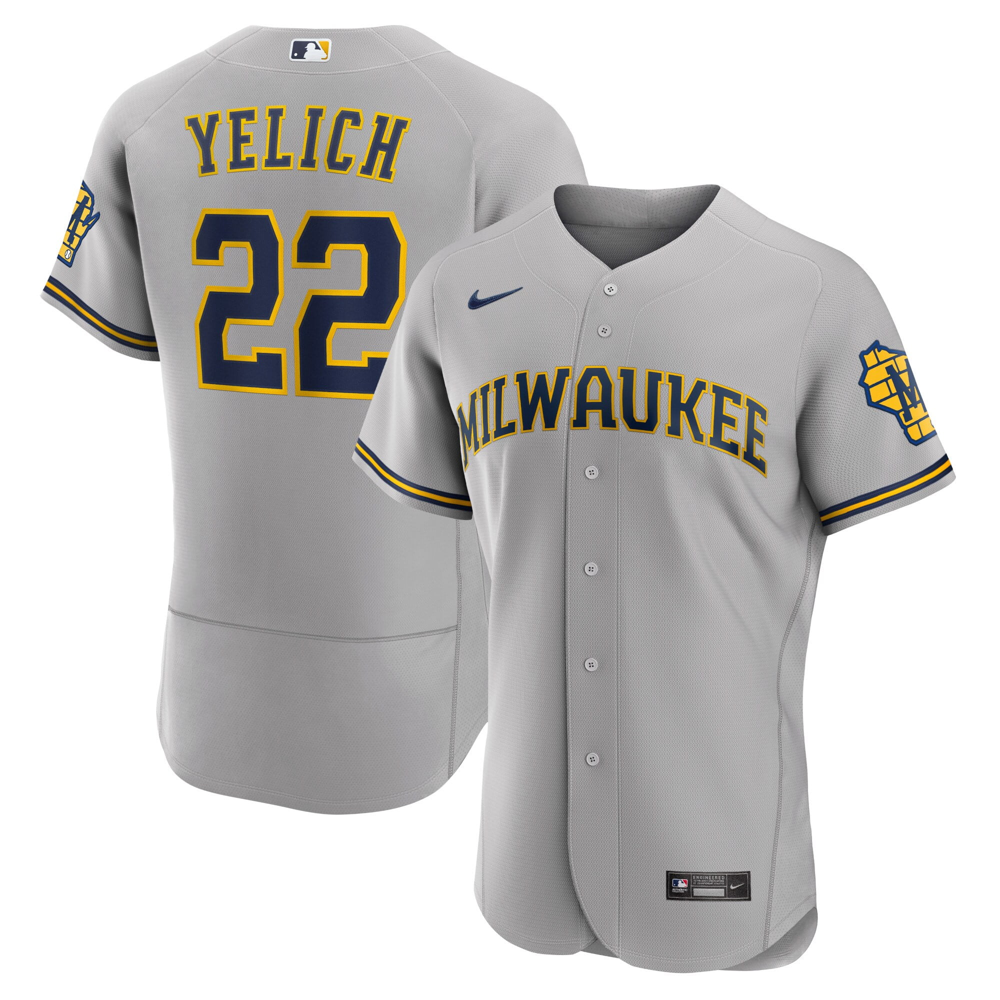 brewers authentic jersey