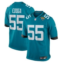 Men's Nike Chuma Edoga Teal Jacksonville Jaguars Team Game Jersey