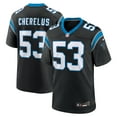 thumbnail image 1 of Men's Nike Claudin Cherelus  Black Carolina Panthers Team Game Jersey, 1 of 6