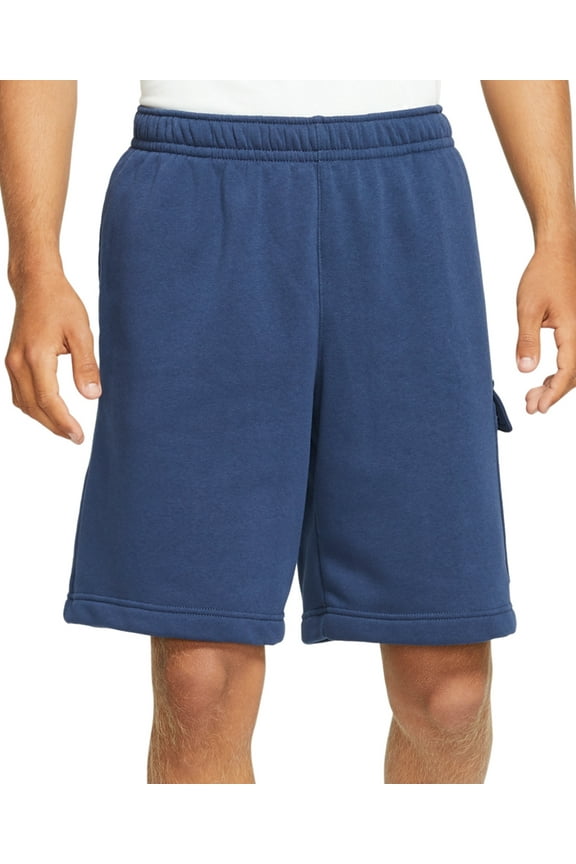 Men's Nike Club Cargo Shorts Color: Midnight Navy Size: M