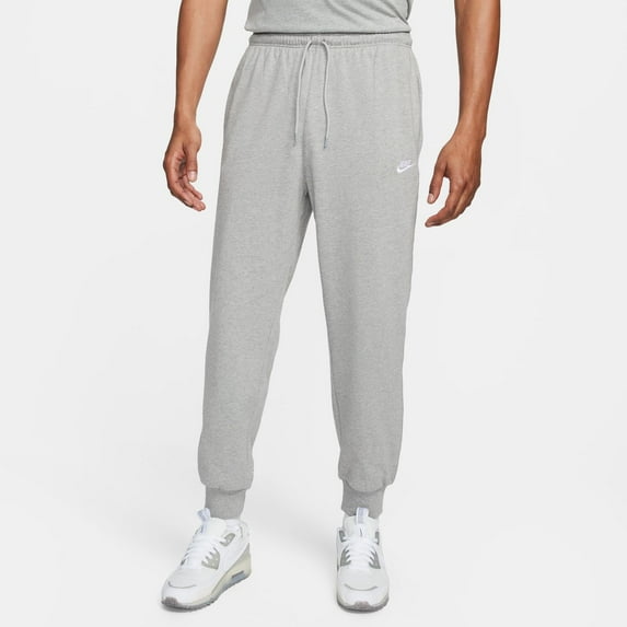 Men's Nike Club Knit Joggers Color: Dark Gray Heather Size: XXL