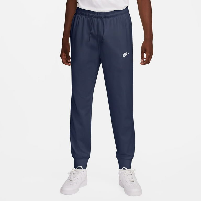 Men s Nike Club Knit Joggers Color Midnight Navy Size XXL Walmart