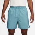 thumbnail image 1 of Men's Nike Club Woven Flow Shorts Color: Denim Turq Size: M, 1 of 4