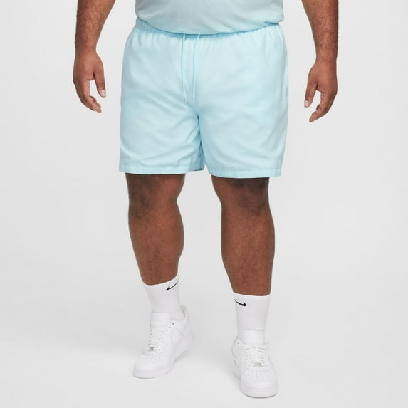 Men's Nike Club Woven Flow Shorts Color: Glacier Size: XXL