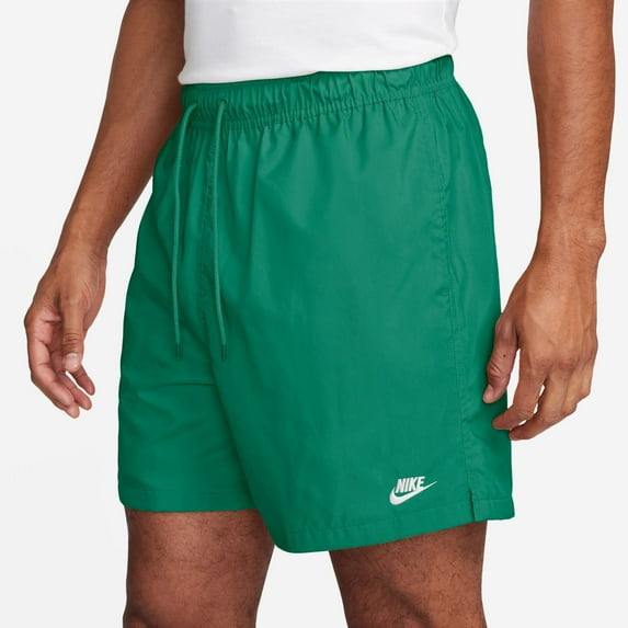 Men's Nike Club Woven Flow Shorts Color: Malachite Green Size: XXL