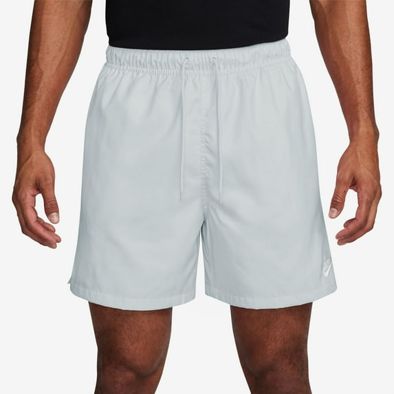 Men's Nike Club Woven Flow Shorts Color: Pure Platinum Size: XS