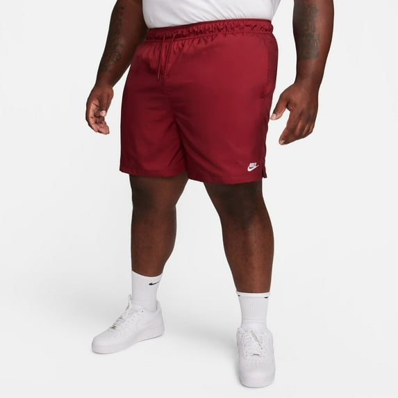 Men's Nike Club Woven Flow Shorts Color: Team Red Size: M