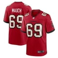thumbnail image 1 of Men's Nike Cody Mauch  Red Tampa Bay Buccaneers  Game Jersey, 1 of 6
