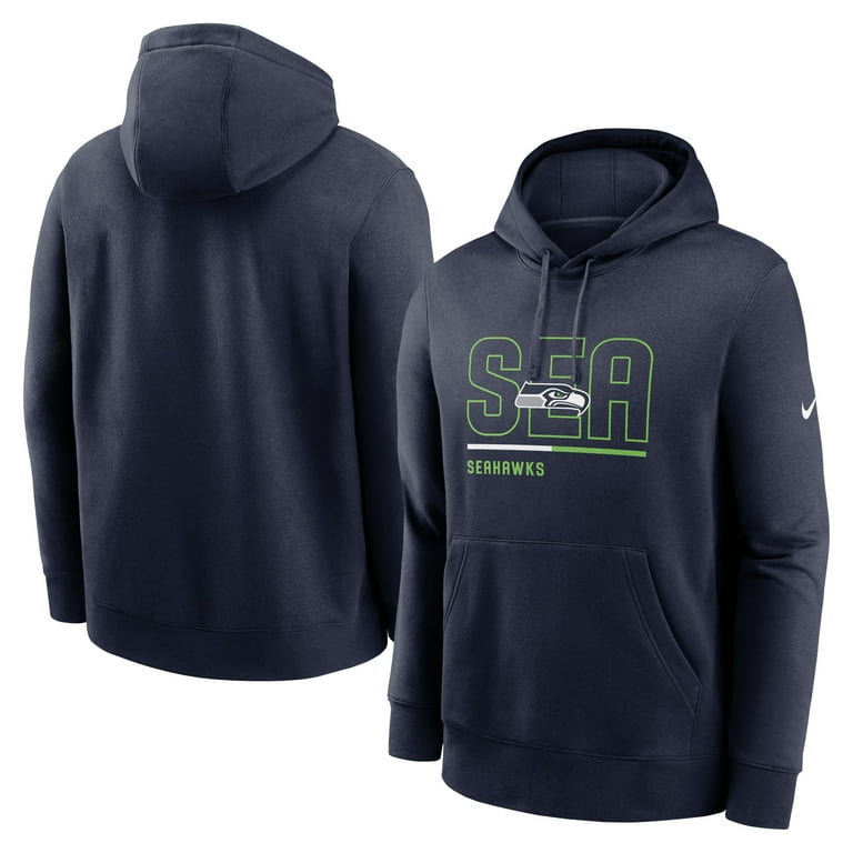 Zip Hoodie Seahawks Men's Sweatshirt Men's Nike College Navy