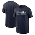 thumbnail image 1 of Men's Nike College Navy Seattle Seahawks Division Essential T-Shirt, 1 of 3
