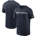 thumbnail image 1 of Men's Nike College Navy Seattle Seahawks Team Wordmark T-Shirt, 1 of 3