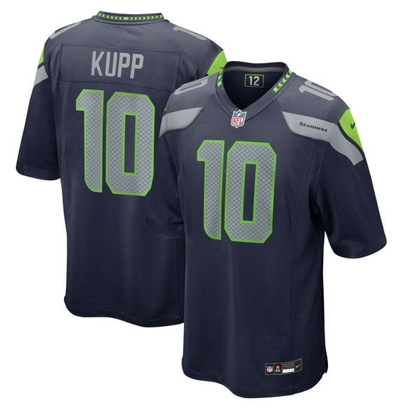 Men's Nike Cooper Kupp  College Navy Seattle Seahawks Team Game Jersey