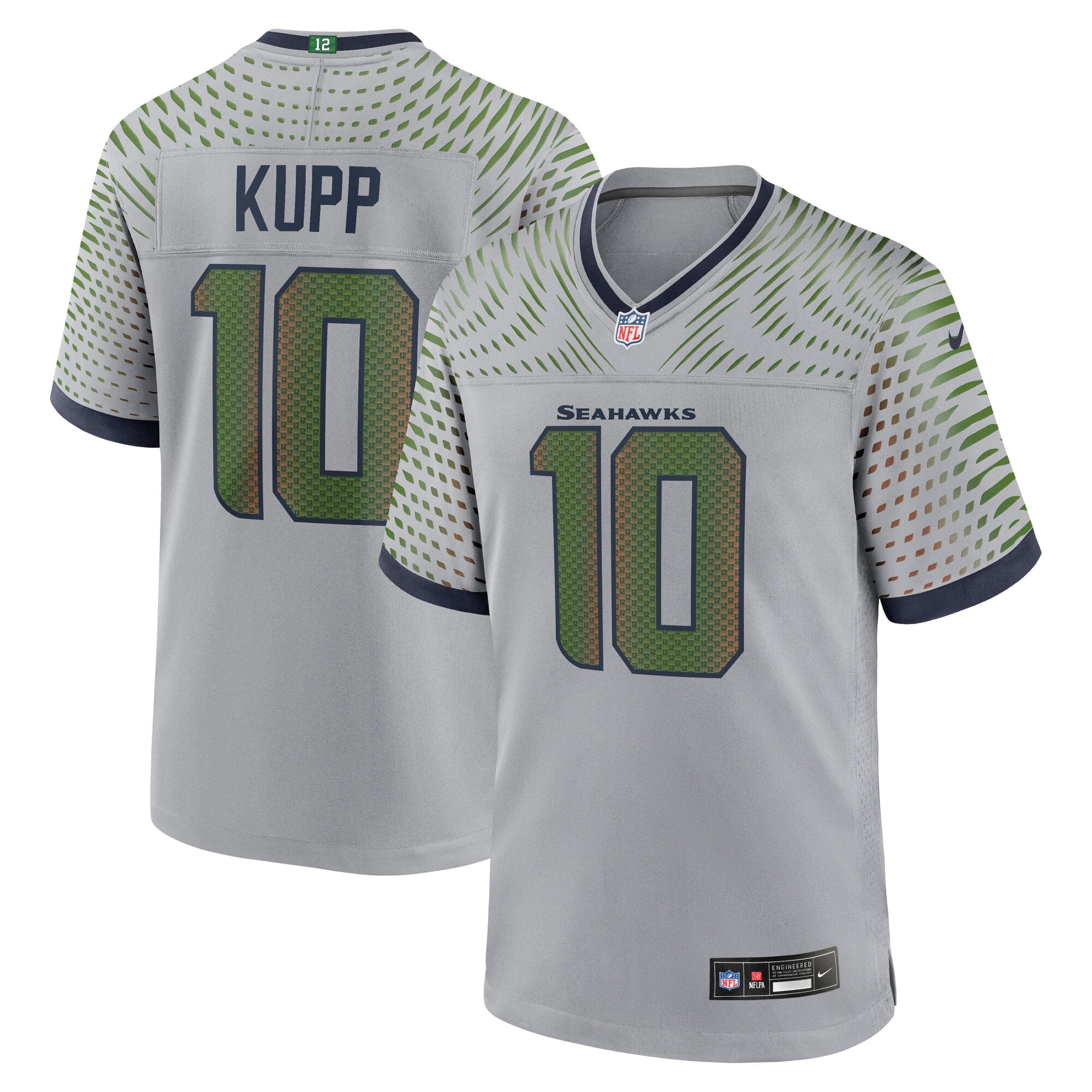 Men's Nike Cooper Kupp Wolf Gray Seattle Seahawks 2025 Rivalries - Main Image