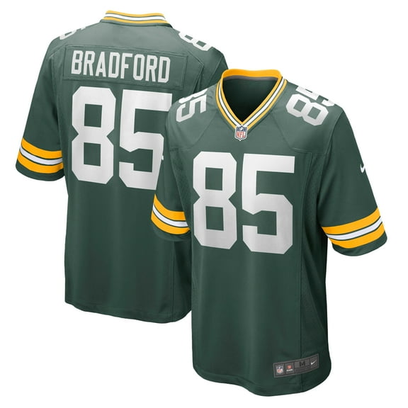 Men's Nike Corey Bradford Green Green Bay Packers Retired Player Jersey