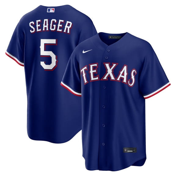 Men's Nike Corey Seager Royal Texas Rangers Alternate 2 Replica Jersey