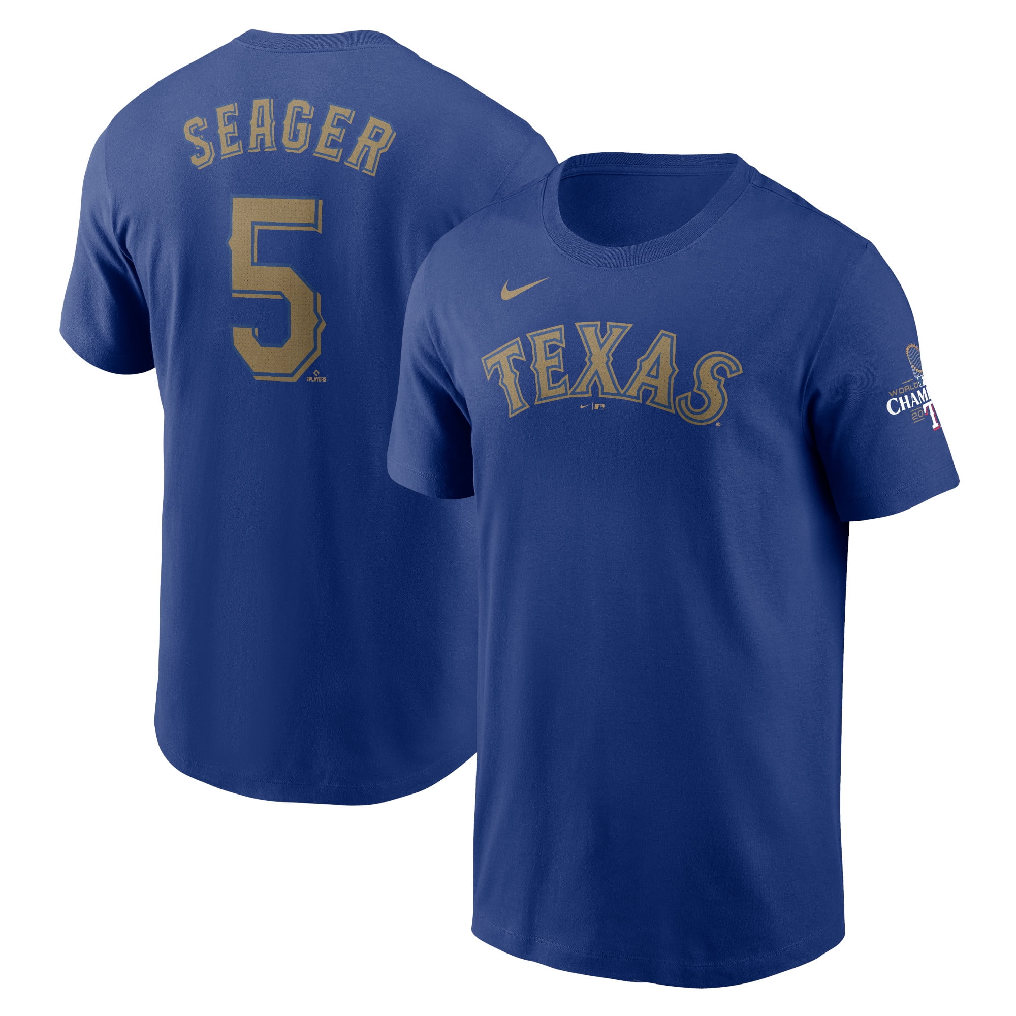 売れ筋商品|||ナイキ カットソー トップス レディース Women's Corey Seager  Texas Rangers Fuse Name Number T-Shirt  Women's Nike Corey Seager Royal Texas Rangers Fuse Name
