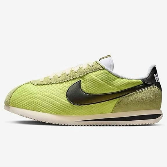 Men's Nike Cortez TXT LT Lemon Twist/Black (IB8135 736) - 8.5