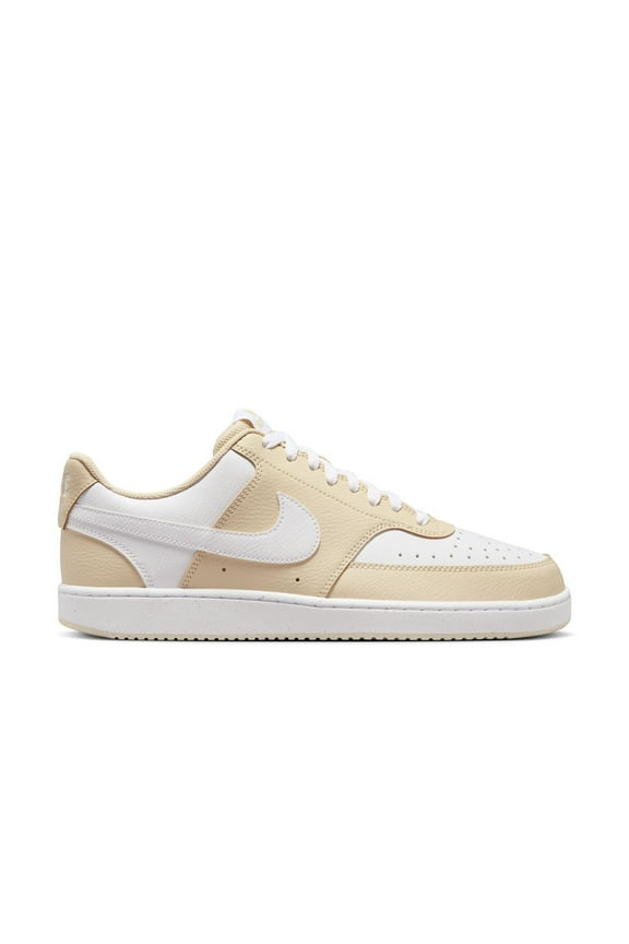 Men's Nike Court Vision Low Sneakers Color: Lt Khaki White Size: 9