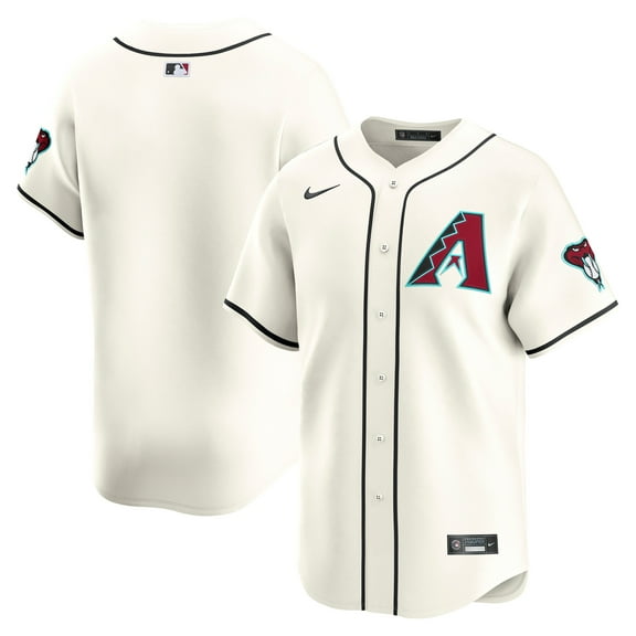 Men's Nike Cream Arizona Diamondbacks Home Limited Jersey