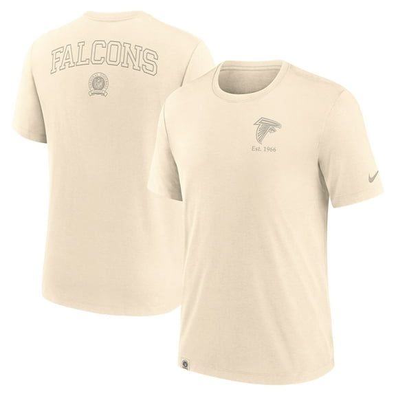 Men's Nike Cream Atlanta Falcons Glory Tri-Blend T-Shirt