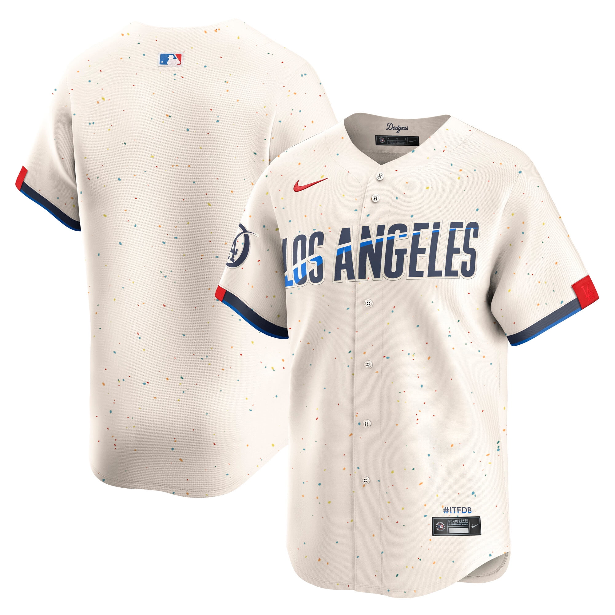 NIKE Dodgers  Jersey #17 XL ホワイト Dodgers Nike Replica Home Jersey