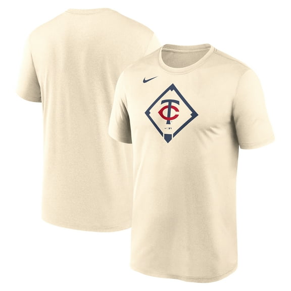 Men's Nike Cream Minnesota Twins Icon Legend Dri-FIT T-Shirt