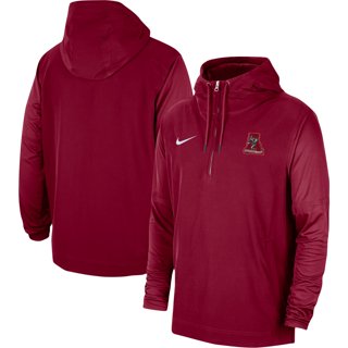 【Nike】Alabama Crimson Tide Military Pullover Hoodie Men's Nike Olive Alabama Crimson Tide 2024 Military