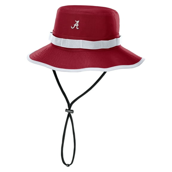 Men's Nike Crimson Alabama Crimson Tide 2025 Sideline Apex Boonie Performance Bucket Hat