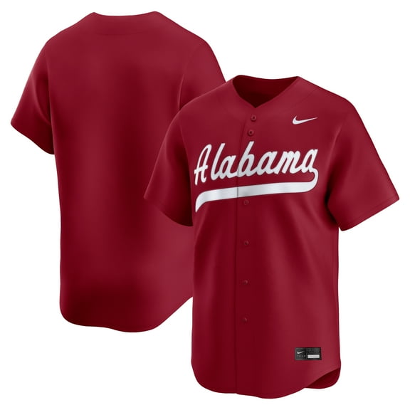 Men's Nike Crimson Alabama Crimson Tide College Baseball Limited Jersey