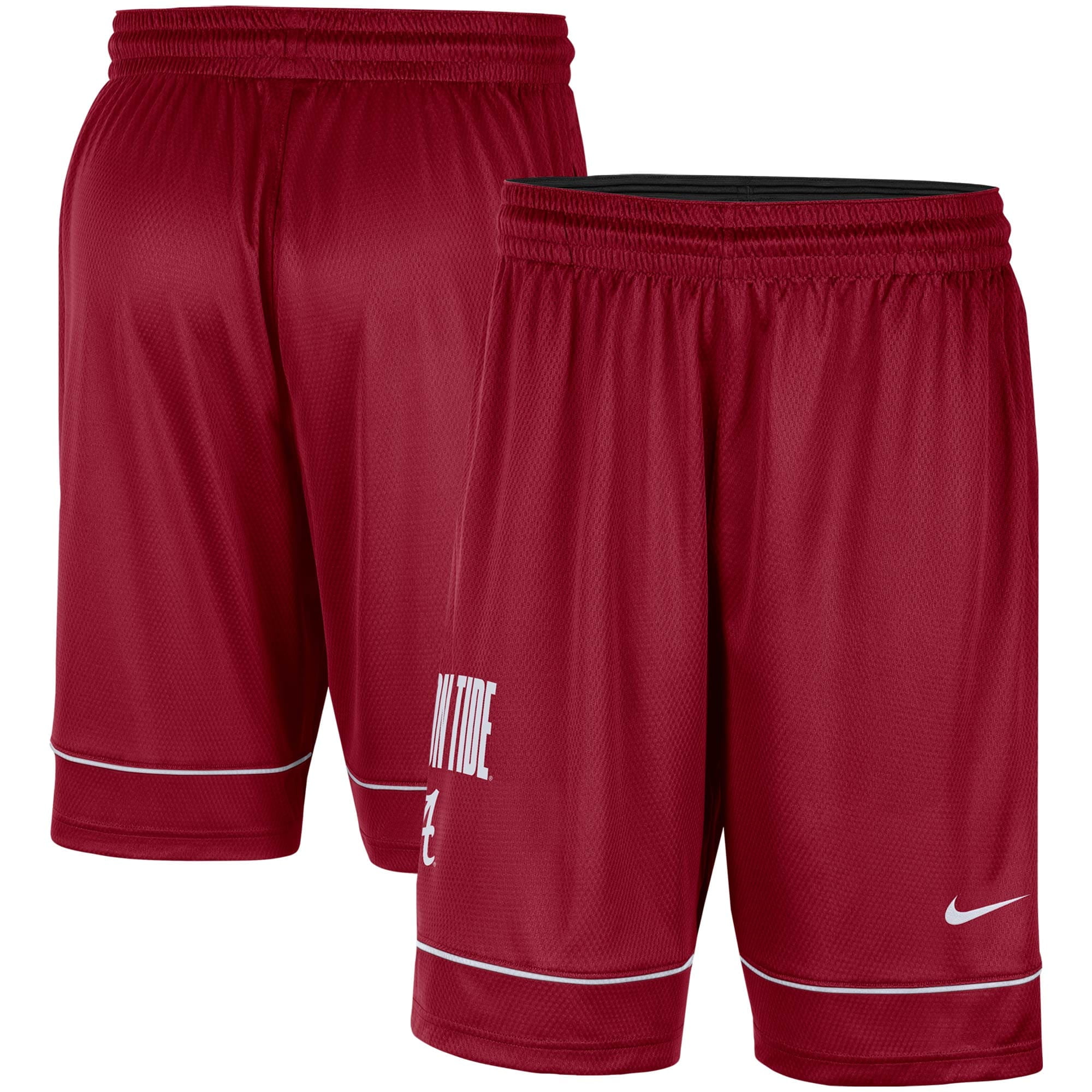 Men s Nike Crimson Alabama Crimson Tide Fast Break Performance Shorts Walmart
