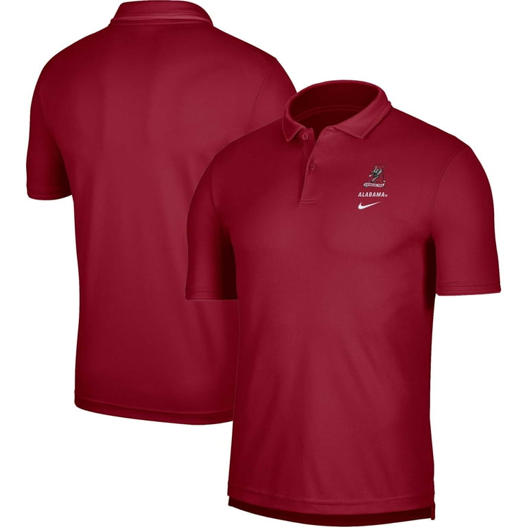 Men s Nike Crimson Alabama Crimson Tide UV Performance Polo Walmart