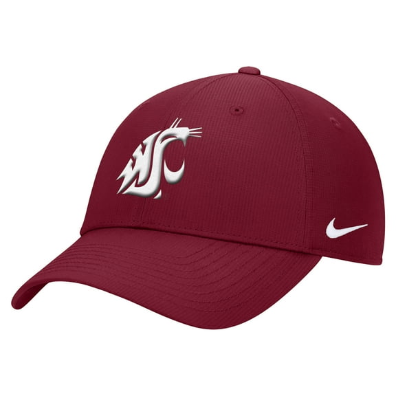 Men's Nike Crimson Washington State Cougars 2025 On-Field Club Performance Adjustable Hat