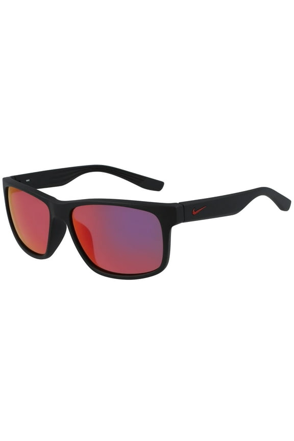 Cruiser Men's Matte Black Modern Square Sport Sunglasses