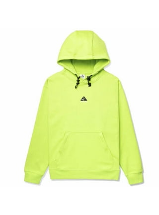 Nike Men's KO Block Logo Hoody - Volt Green Sports & Leisure