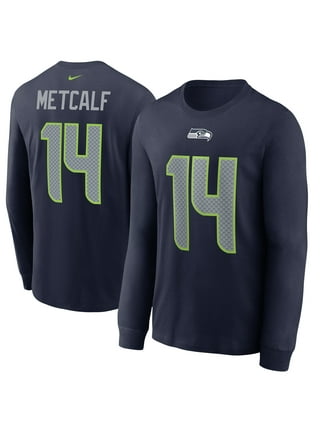 Seattle Seahawks Dk Metcalf #14 Nike Limited Jersey 2XLarge Navy